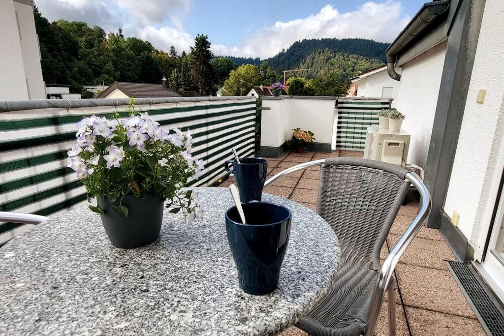 Ferienwohnung Merkurblick Gernsbach Dış mekan fotoğraf